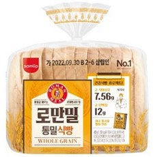 삼립 천연효모 로만밀식빵 420g4봉, 420g, 4개