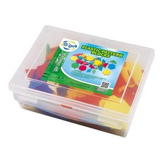 Gigo 智高 基礎幾何概念圖案積木 1042R 255pcs, 1個