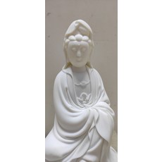 自在觀音 佛像 德化陶瓷 擺件, 商品主圖, 1個