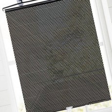 창문도트블랙 방염 블라인드 암막스크린 깔끔한정리 공간활용 튼튼한내구 모던디자인 도트블랙