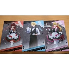 幸幸貓 我推的孩子 咖啡廳女僕人物特典明信片七入組 - 現貨供應，動漫周邊收藏, 1個