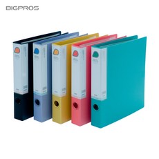 대흥사 빅프로스 인덱스화일A4 발포PP 3공D링바인더 D933 INDEX PP MODIFIED D-RING FILE 세로형, 흑색