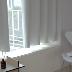 까르데코 더다크 100% 빛차단 암막커튼 핀형 창문 1장