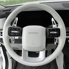 아이리온 디올뉴 팰리세이드 LX3 호환 차량 튜닝 용품 패들쉬프트 연장킷 악세사리, 실버 2P