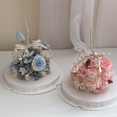 Floraflower 永生繡球花蛋糕, 粉色