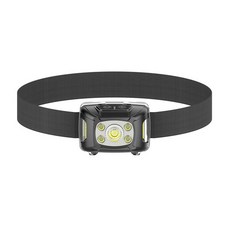 레져활동 사고예방 충전식 LED 헤드랜턴 사방형 신호 도로공사 사계절 깔끔하고편리, 멀티헤드랜턴(사방형), 1개