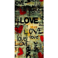 전동스케이트보드부품 전기 스쿠터 미끄럼 방지 스티커 사포 스케이트보드 그립 테이프 시트 밝고 선명한 패턴 60x30cm DARAM, 1) CT13, 1개, 02 love33