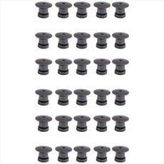 에나멜 핀을위한 30 개 마그네틱 핀 백 에나멜 핀을 냉장고로 변환 자석이있는 금속 핀 백, 총 검은 색