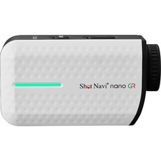 Shot Navi nano GR PLUS 日本製雷射測距儀 高爾夫測距儀 OLED 高續航, 珍珠白