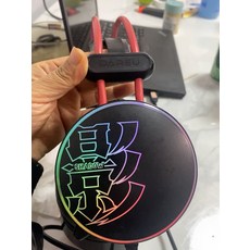 有線遊戲電競頭戴式耳機 USB 7.1, 如圖所示, 詳情頁內介紹