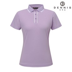 DENNIS X마이플로우 (방송상품) 클래식 세미 레귤러핏 PK카라 반팔티셔츠 퍼플_RAQMLTS061 716285