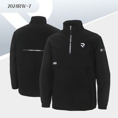 라이더 2024RW-7 검정색 바람막이 바막 배드민턴 테니스 스쿼시 탁구 의류 남녀공용 용스 남자 여자 상의 용산스포츠 용스