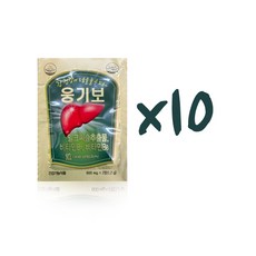 대웅생명과학 웅기보 간 피로회복 활력 에너지 밀크씨슬, 2정, 10개