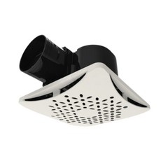 靜音節能浴室通風扇：快速除濕除臭，簡約時尚設計，輕鬆安裝, 白色,BVT21A015