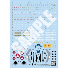 HG 매크로스 플러스 1/100 YF-21 전용 수전사식 데칼, 상세페이지 참조, 1개