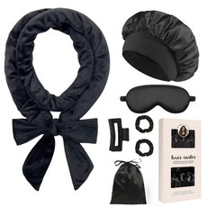 수면용 무열 헤어롤 똥손도 쉬운 머릿결 손상없는 컬링, 7종 세트 블랙