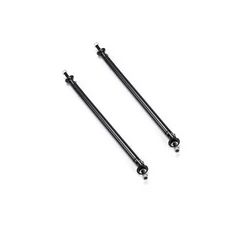 2Pcs 200mm 유니버설 조정 가능한 자동차 레이싱 전면 후면 범퍼 립 Splitter 터로드 스트럿 타이 바 지원, 02 Black 200mm