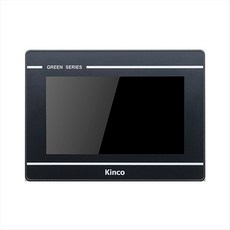 Kinco HMI 터치 스크린 이더넷 7 인치 GL070E 암 RISC 800x480px 휴먼 머신 인터페이스 디스플레이, GL070E, 검은 회색