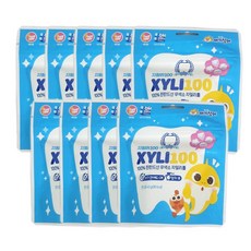 핑크퐁 아기상어 자일리100 자일리톨 캔디, 40g, 9세트