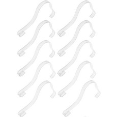 10Pcs5쌍 아크릴 샌달 신발 매장 소매점 진열대 지지대 셰이퍼 폼 인서트 클리어