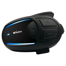 Wintec穩特固 機車安全帽藍芽耳機, 半罩(3/4安全帽),超薄6.8mm高音質喇叭組 (整組)