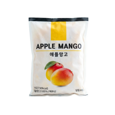 냉동 애플망고 다이스 페루산 1kg 10봉, 10개
