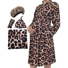 [ 675724 ] WINROLA 어울리는 속싸개가 있는 임산부 가운 부드러운 엄마 속싸개 담요 세트 A13옐로우