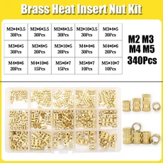 황동 인서트 너트 S99 납땜 다리미 M2 M2.5 M3 M4 M5 M6 M8 M10 핫멜트 널링 스레드 사출 너트 인서트