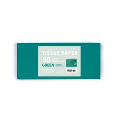 PaperPhant 다용도 Color 색화지 2절 (Tissue Paper), 그린, 1개