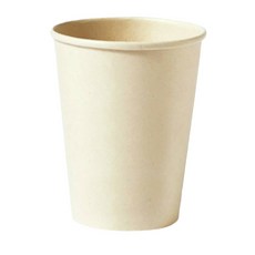 아이엠그리너 대나무 무지 종이컵 12온스 380ml, 10개