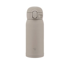조지루시 심리스리드 원터치 텀블러 SM-WS, 그레이 HM, 360ml, 1개