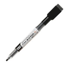 PILOT 보드 마커 보드 마스터 S 가는 이레이저 부착 블랙 10개 WMBSE150F10B, 1개, 상세페이지 참조