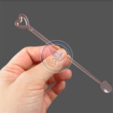 더가 음료머들러 20개입 투명 커피머들러