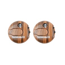 수리오 원형 골프타수기 스코어 카운터, 2개, 내추럴우드