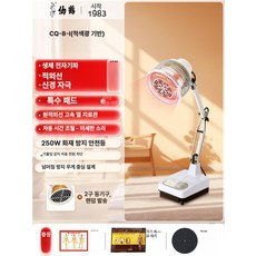 비포쉬프팅 강아지적외선치료기 온열 강아지적외선조사기 적외선조사기 램프 근적외선 조사기, 약한 테이블형 CQ-8-1 중대형견 추천하지