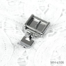 가정용 노루발/지퍼 노루발(원터치)/파이핑 노루발, 1개