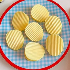 나초칩 감자칩 과자 디자인 집게 클립