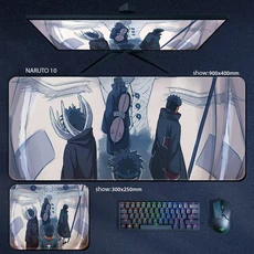 나루토 마우스 패드 애니메이션 게임 2차원 크리 에이 티브 데스크 키보드 맞춤형 만화 도매, 02 800X300X3, 31 NARUTO-10