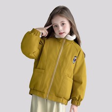 圖圖小象 女童棉服 加厚保暖防風外套