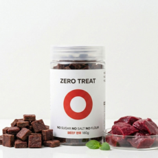 제로트릿 강아지 저칼로리 다이어트 간식, 한우, 180g, 1개