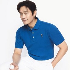 루이까스텔 이병헌 착용 남성 마일로 골프독 티셔츠 2921224