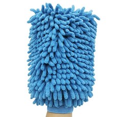 양면 셔닐 세차 장갑 극세사 세척 와이퍼 자동차 청소 수건 자동 먼지 세척기 미트, 7. A-Lblue glove140, 1개