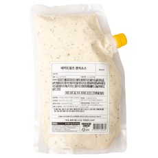 랜치 소스 드레싱 1kg (네키드윙즈 랜치), 1개
