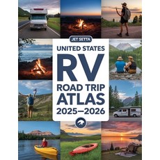 (英文圖書)United States RV Road Trip Atlas 2025-2026: Complete Guide with Detailed Maps to... 平裝版, Independently Published, 英文