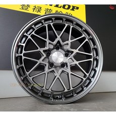 土城輪胎王 KLUTCH KX002 18吋旋壓鋁圈 鈦色 5/114.3 最後一組特價, 1個