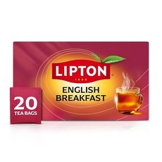 Lipton 잉글리시 브렉퍼스트 티백 맛 총 120개 20개입 6팩 223382, English Breakfast Pyramid Bags