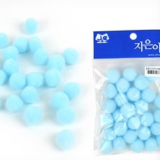 유아 만들기 폼폼이 20mm 하늘 유치원 어린이집, 1개