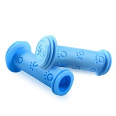 자전거 그립 핸들 MTB 고무 세발 산악 액세서리 스쿠터, blue, 1개
