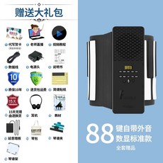 접이식 핸드롤 피아노 내장형 88키 디지털 건반 표준 휴대용, U01KSZ7BGA1GTPFP5V0QF2G29X-004, 1개, D. 88키 표준 + 전체 액세서리