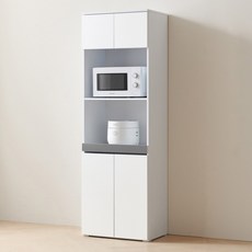 [국내자체제작] 바로방가구 히트 1800 키큰 주방 밥솥 밥통 오븐 에어프라이어 전자렌지 수납장 렌지대 렌지장, 화이트다크, 5단